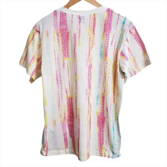 Hemant & Nandita Tie-Dye T-Shirt M Tee Cotton Short Sleeve Crewneck Handmade - Picture 6 of 13